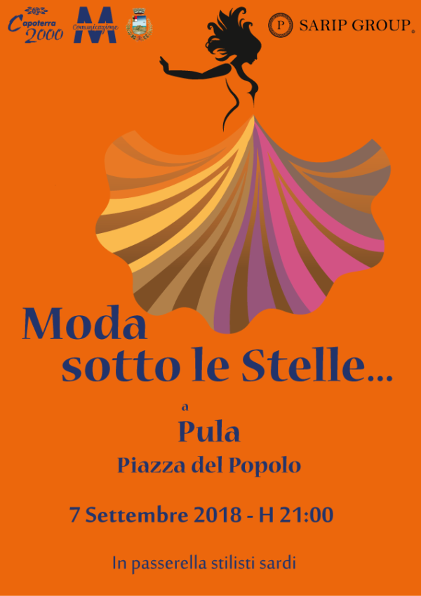 Moda sotto le stelle a Pula 2018