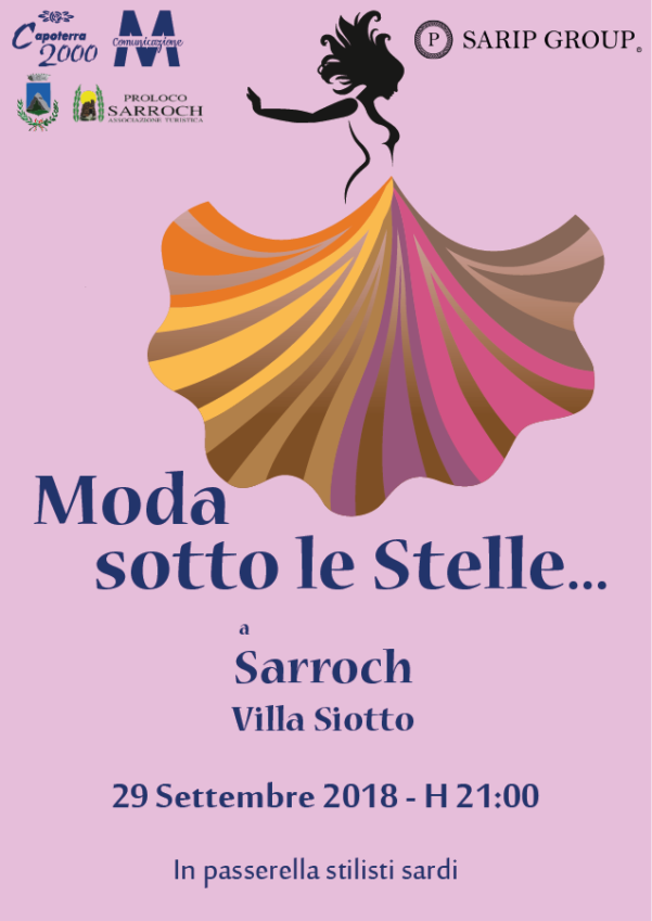 Moda sotto le stelle a Sarroch 2018