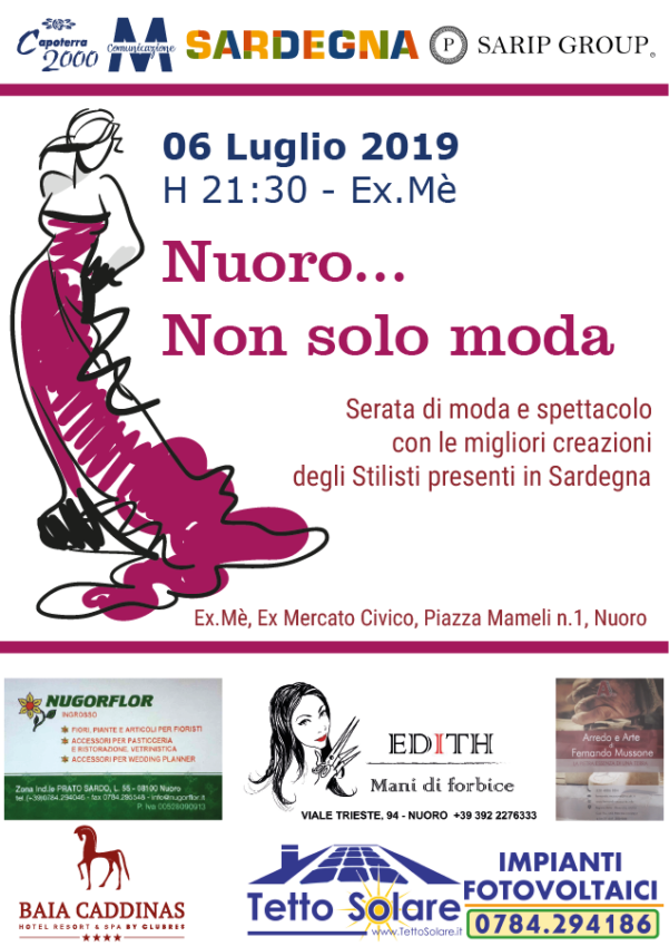 Nuoro, Non solo moda 2019