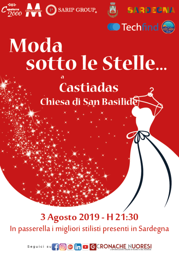 Moda sotto le Stelle a Castiadas 2019