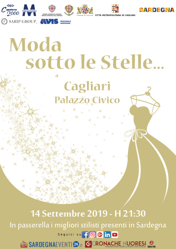 Moda sotto le stelle a Cagliari 2019