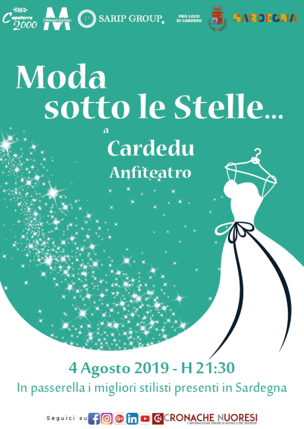 Moda sotto le Stelle a Cardedu 2019