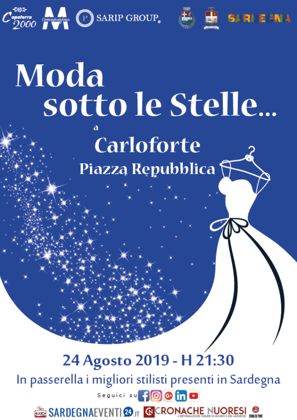 Moda sotto le stelle a Carloforte 2019