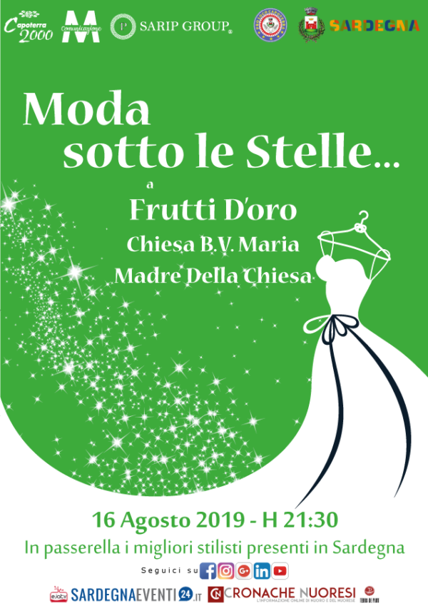 Moda sotto le stelle a Frutti D'oro 2019