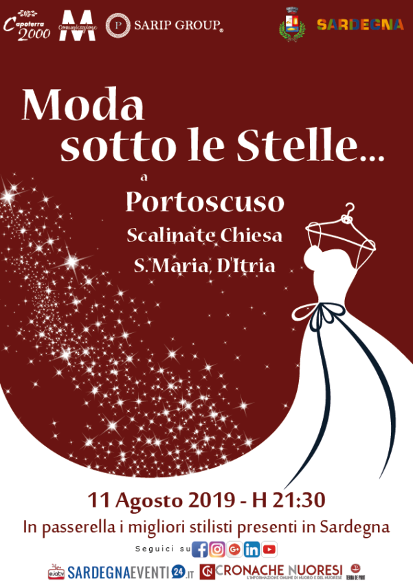 Moda sotto le stelle a Portoscuso 2019