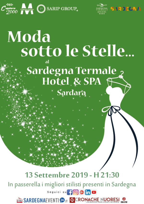 Moda sotto le stelle a Sardegna Termale Hotel & SPA 2019