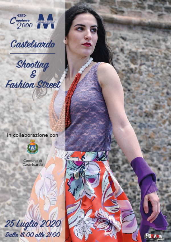 Shooting & Fashion Street a Castelsardo 2020