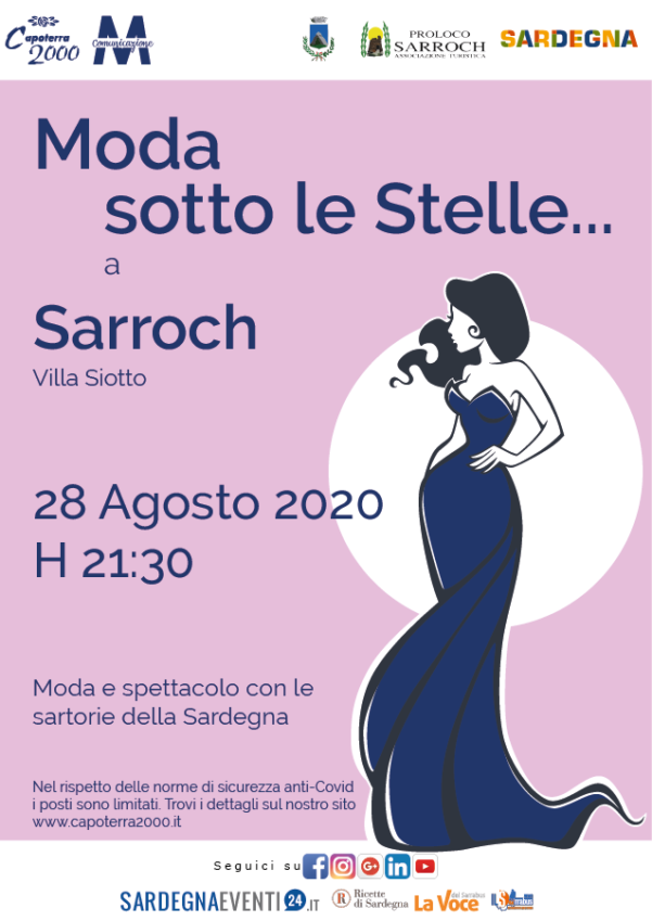 Moda sotto le stelle a Sarroch 2020