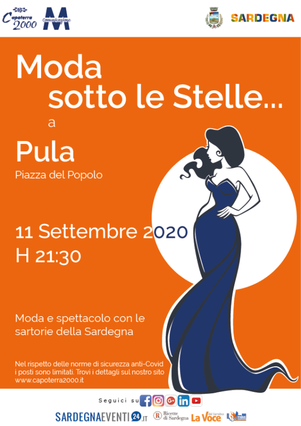 Moda sotto le stelle a Pula 2020