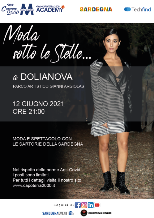 Moda sotto le stelle a Dolianova 2021